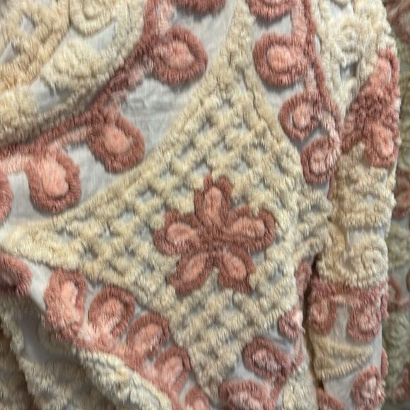 Canyon Group Elegant Cream and Pink Textured Women's Jacket, S - Picture 8 of 10